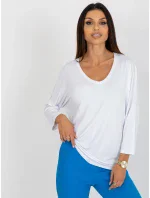 Bluzka RV BZ model 18496722 biały - FPrice Bluzka RV BZ model 18496722 biały - FPrice