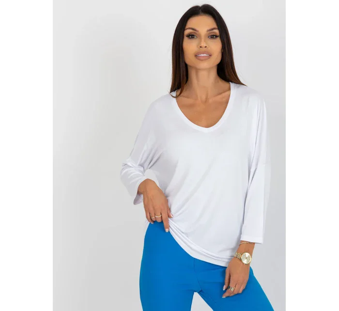 Bluzka RV BZ model 18496722 biały - FPrice Bluzka RV BZ model 18496722 biały - FPrice