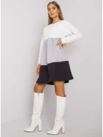 Šaty RV SK 7188.83P šedá Šaty RV SK 7188.83P šedá