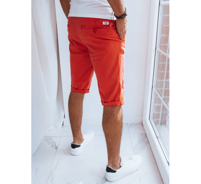 Pánské krátké šortky chinos červené Dstreet model 21969704 - FashionStreet