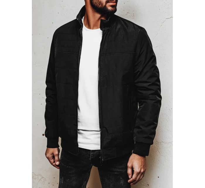 Pánská přechodná bunda černá FashionStreet TX5005