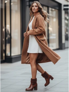 Dámské velbloudí kozačky na podpatku FashionStreet ZY1310