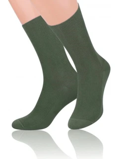 Pánské ponožky  018 olive - Steven