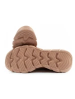 Skechers dámské zimní kotníkové boty zateplené kožené hnědé dámské