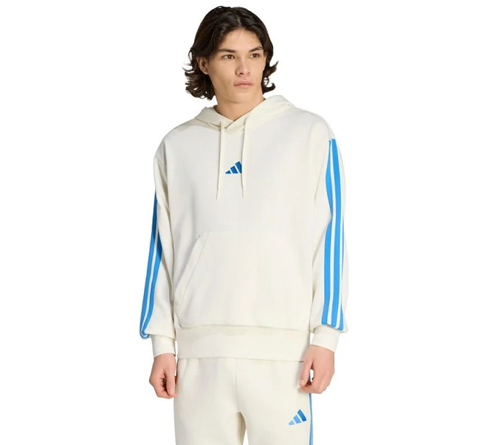 Pánská mikina Essentials 3Stripes French Terry Hoodie cream model 22072175 pánská - ADIDAS