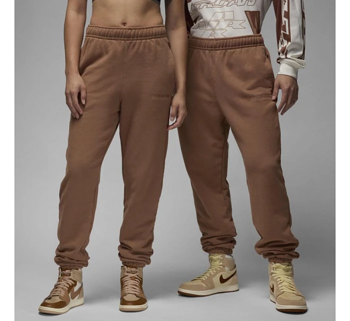 Sportovní kalhoty Air Jordan Wordmark Fleece Brown - FZ3954-223