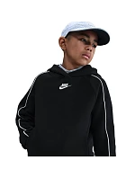 Dětská mikina Nike Sportswear Club Fleece, černá, HQ9318 010 Dětská mikina Nike Sportswear Club Fleece, černá, HQ9318 010