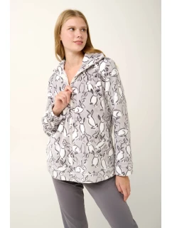 Župan na zip s potiskem   model 20517658 - Vamp