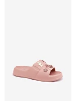 Pěnové Pantofle S Připínáčky Růžové Redienna Pěnové Pantofle S Připínáčky Růžové Redienna