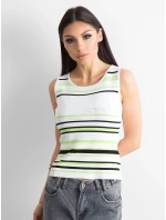Dámský top AT TP 5038.28P bílý a zelený Dámský top AT TP 5038.28P bílý a zelený