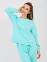 Komplet IT KMPL model 21954342 mietowy - FPrice