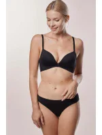 Mefemi Amelia push-up podprsenka s kosticemi Černá