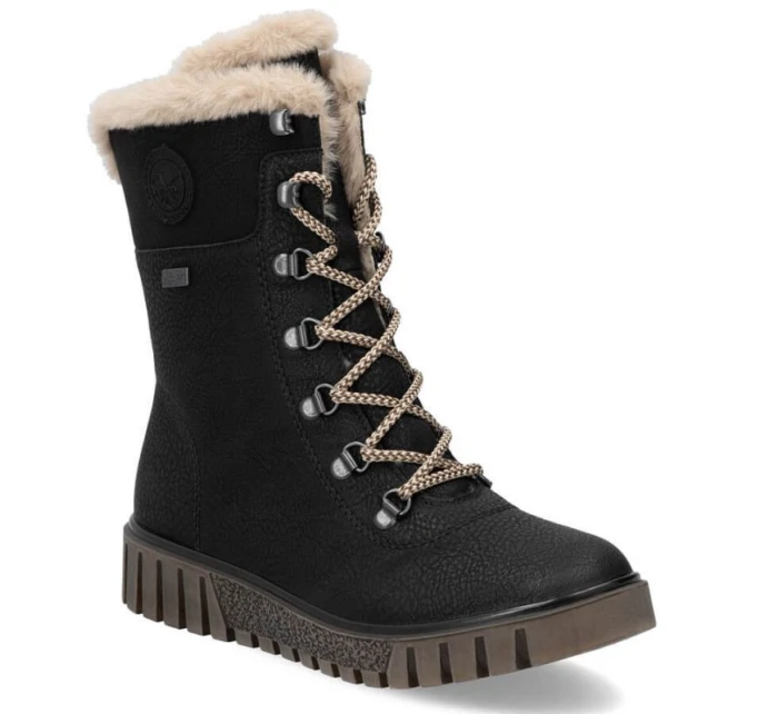 W  boty s kožešinou model 20810158 - Rieker