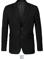 Men Pánské sako deep black model 22500407 - NEOBLU Men Pánské sako deep black model 22500407 - NEOBLU