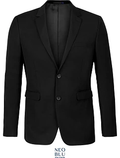 Men Pánské sako deep black model 22500407 - NEOBLU