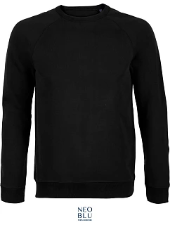 Nelson Men Pánská raglánová mikina model 22500462 deep black - NEOBLU