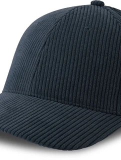 Atlantis Headwear Cordy-S 6 panelová manšestrová kšiltovka 33.0226 navy