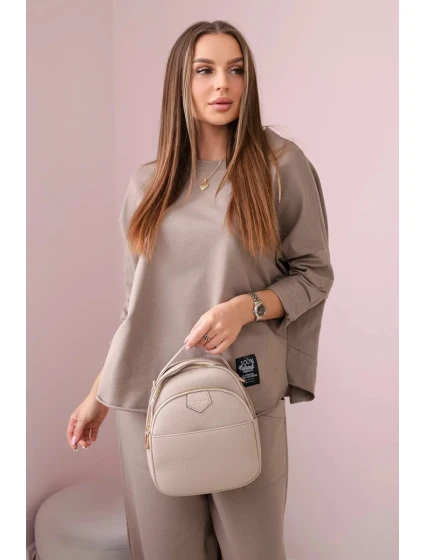 Bavlněná mikina kalhoty set fango Bavlněná mikina kalhoty set fango