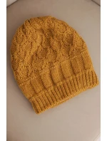 Čepice s fleecem Marta K231 hořčicová