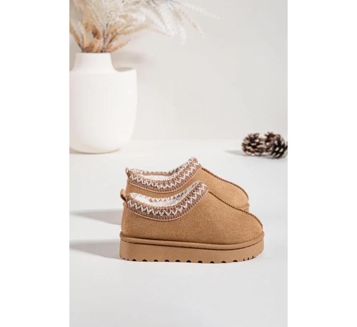 Dětské sněhule s výšivkou Camel model 21711227 - Boto