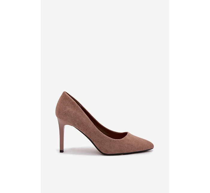 Eko semišové lodičky Sergio Leone 1339 světle hnědé Eko semišové lodičky Sergio Leone 1339 světle hnědé