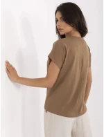 T shirt CLM TS model 21116719 jasny brązowy - FPrice