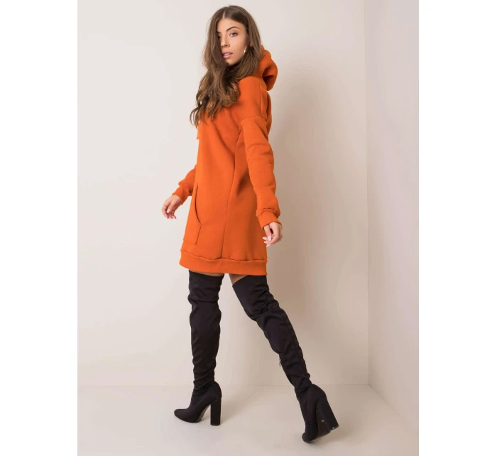 Šaty RV SK 5833.97P tmavě oranžové