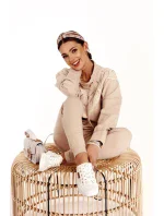 Dámské módní tenisky Big Star - bílé Dámské módní tenisky Big Star - bílé