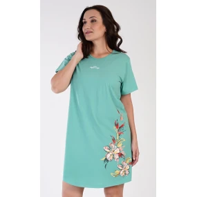 Dámská noční košile s krátkým rukávem Alena