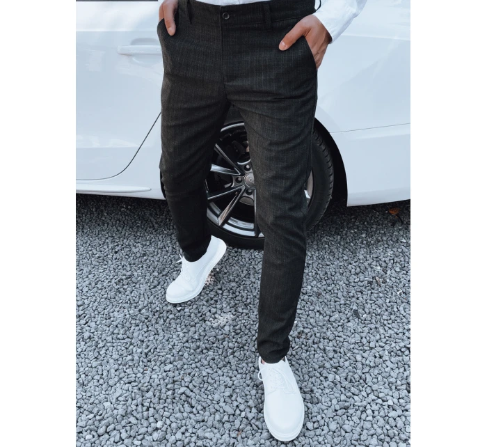 Pánské grafitové kalhoty Dstreet model 21977218 - FashionStreet