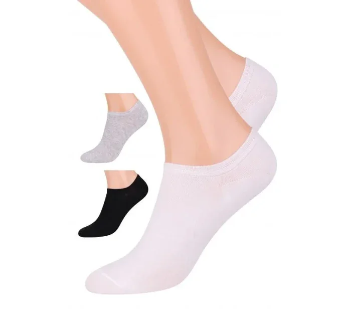 Dámské kotníkové ponožky Steven Invisible art.007