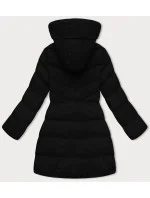 Kurtka damska z kapturem czarna model 21247665 - J.STYLE