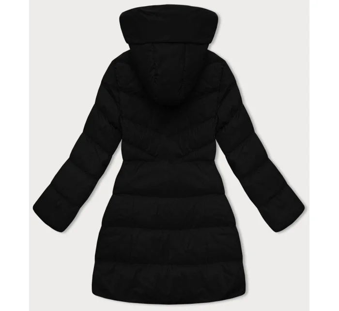 Kurtka damska z kapturem czarna model 21247665 - J.STYLE