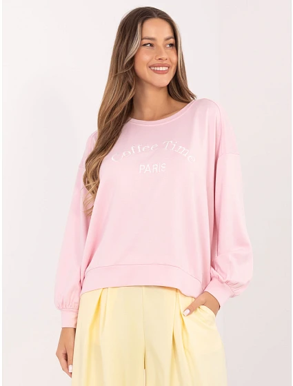 Mikina RV BL A1220.11 světle růžová Mikina RV BL A1220.11 světle růžová