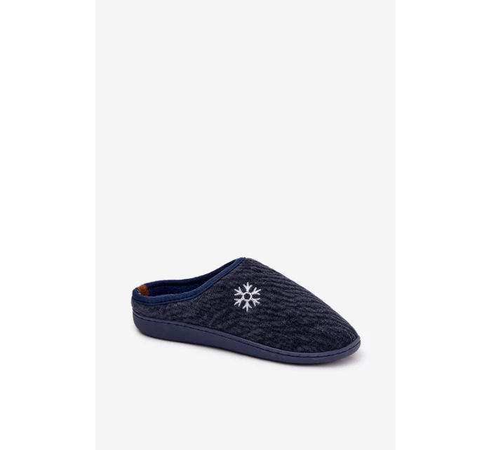 Pánské domácí pantofle Darline – granátové