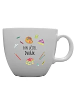 Personalizovaný MEGA XXL keramický hrnek 1 000 ml pro paní učitelku/pana učitele (pomůcky) Personalizovaný MEGA XXL keramický hrnek 1 000 ml pro paní učitelku/pana učitele (pomůcky)