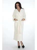 Dlouhý dámský župan s kapucí 807 LUNA II Dlouhý dámský župan s kapucí 807 LUNA II