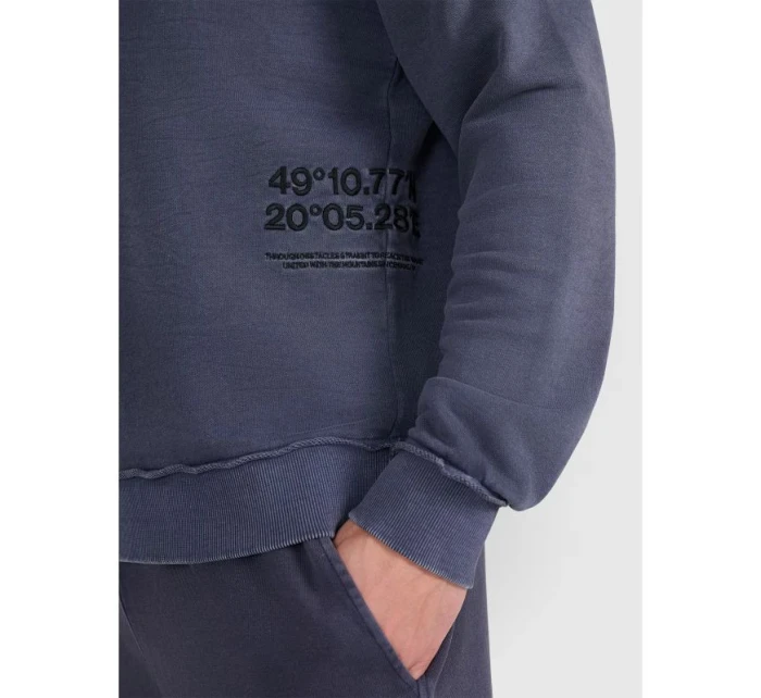 Pánská mikina bez kapuce model 21434954 - 4F Pánská mikina bez kapuce model 21434954 - 4F