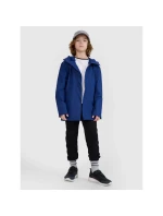 Dětská přechodná bunda do deště s gumovým povrchem 4F 4FJWSS25TJACU213-31S Dětská přechodná bunda do deště s gumovým povrchem 4F 4FJWSS25TJACU213-31S