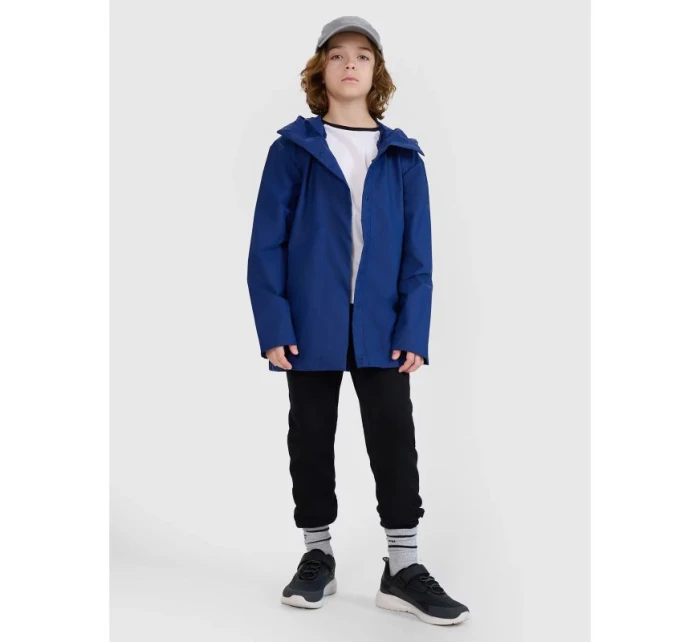 Dětská přechodná bunda do deště s gumovým povrchem 4F 4FJWSS25TJACU213-31S Dětská přechodná bunda do deště s gumovým povrchem 4F 4FJWSS25TJACU213-31S