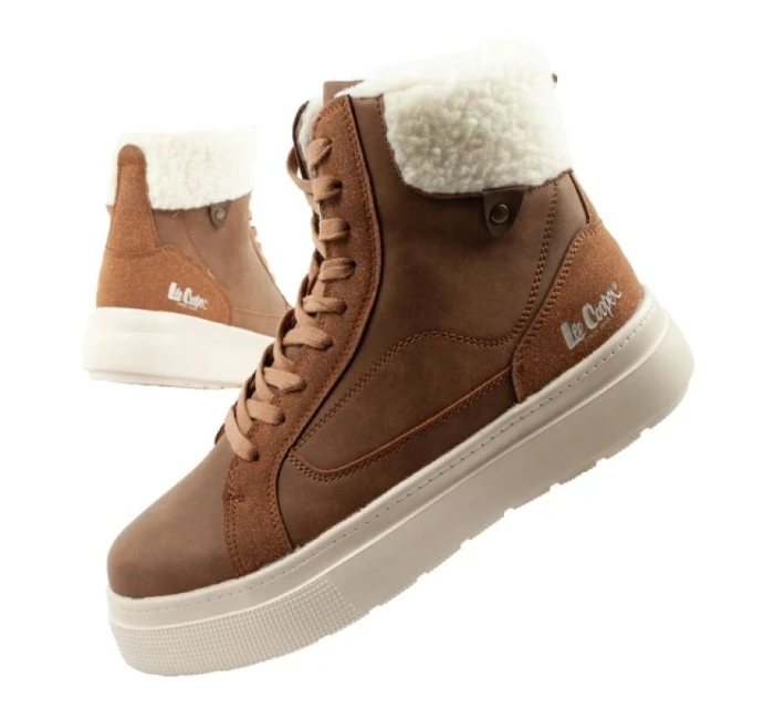 dámské zimní boty zateplené ovčí model 21815917 lehké dámské - Lee Cooper dámské zimní boty zateplené ovčí model 21815917 lehké dámské - Lee Cooper