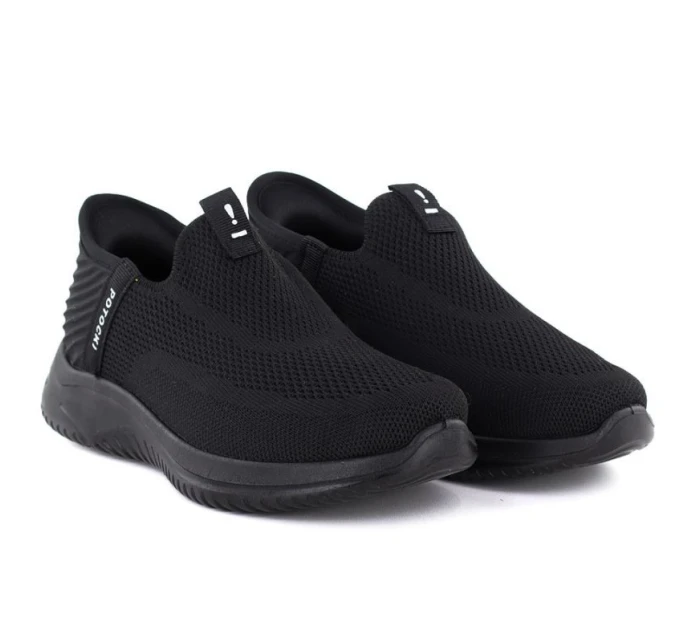 Dámská slip on sportovní obuv černá Potocki BK01312 Dámská slip on sportovní obuv černá Potocki BK01312