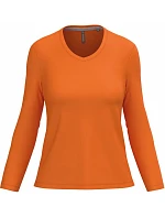 K 382 Dámské tričko do V s dl. rukávem model 22508389 orange - Kariban K 382 Dámské tričko do V s dl. rukávem model 22508389 orange - Kariban