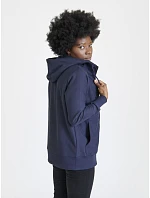 Pure Waste HJUB Unisex mikina s kapucí 74.HJUB solid navy Pure Waste HJUB Unisex mikina s kapucí 74.HJUB solid navy