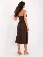 Šaty MI SK 62200.76 tmavě hnědé