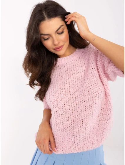 Jumper MI SW 2701.23 světle růžový Jumper MI SW 2701.23 světle růžový