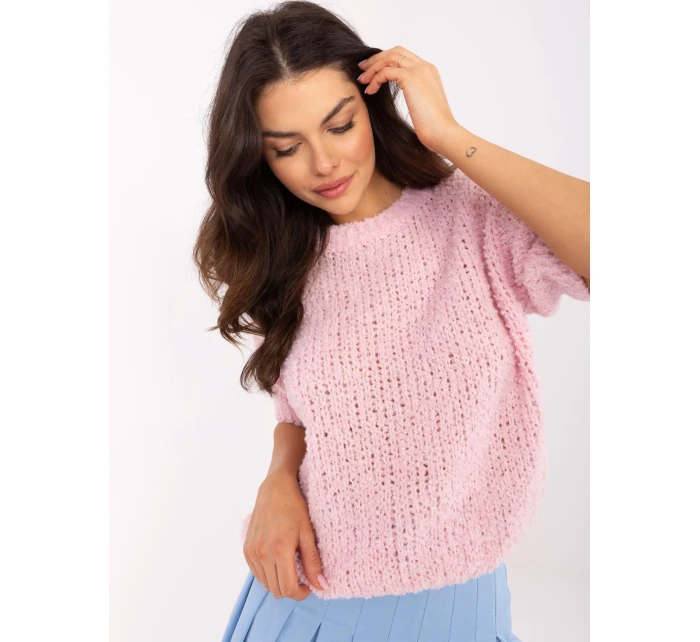 Jumper MI SW 2701.23 světle růžový Jumper MI SW 2701.23 světle růžový