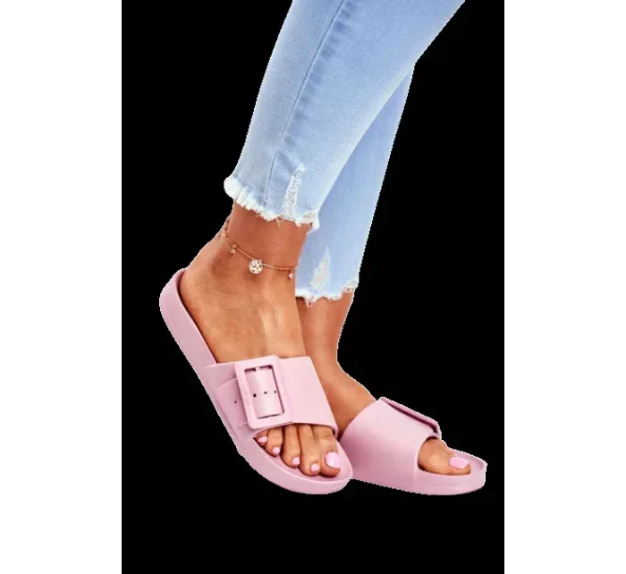 Dámské elegantní pantofle Big Star - růžové Dámské elegantní pantofle Big Star - růžové