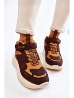 Dámská sportovní obuv Memory Foam System Big Star KK274404 Hněde Dámská sportovní obuv Memory Foam System Big Star KK274404 Hněde