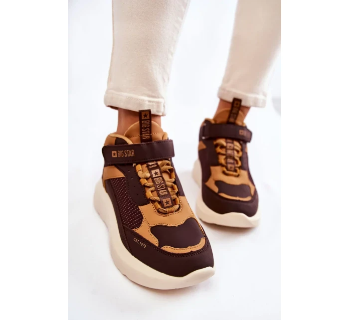 Dámská sportovní obuv Memory Foam System Big Star KK274404 Hněde Dámská sportovní obuv Memory Foam System Big Star KK274404 Hněde